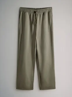 The Set 4 Pack Wide Leg Joggers Black/Green
