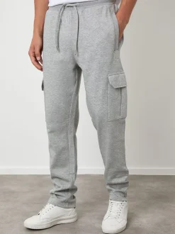 Threadbare Black Cargo Joggers 2 Pack