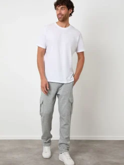Threadbare Black Cargo Joggers 2 Pack