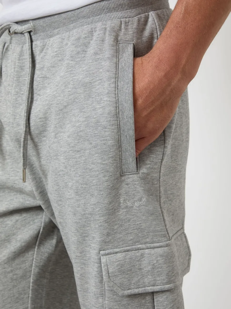 Threadbare Black Cargo Joggers 2 Pack