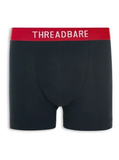 Threadbare Black Hipster Fit Boxer Shorts 3 Pack