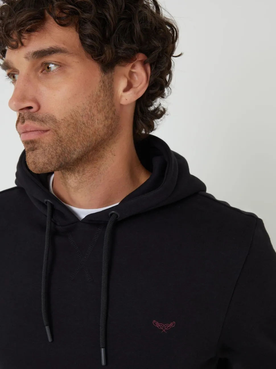 Threadbare Black Hoodie