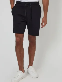 Threadbare Black/ Navy/ Khaki Assorted Sweat Shorts 3 Pack