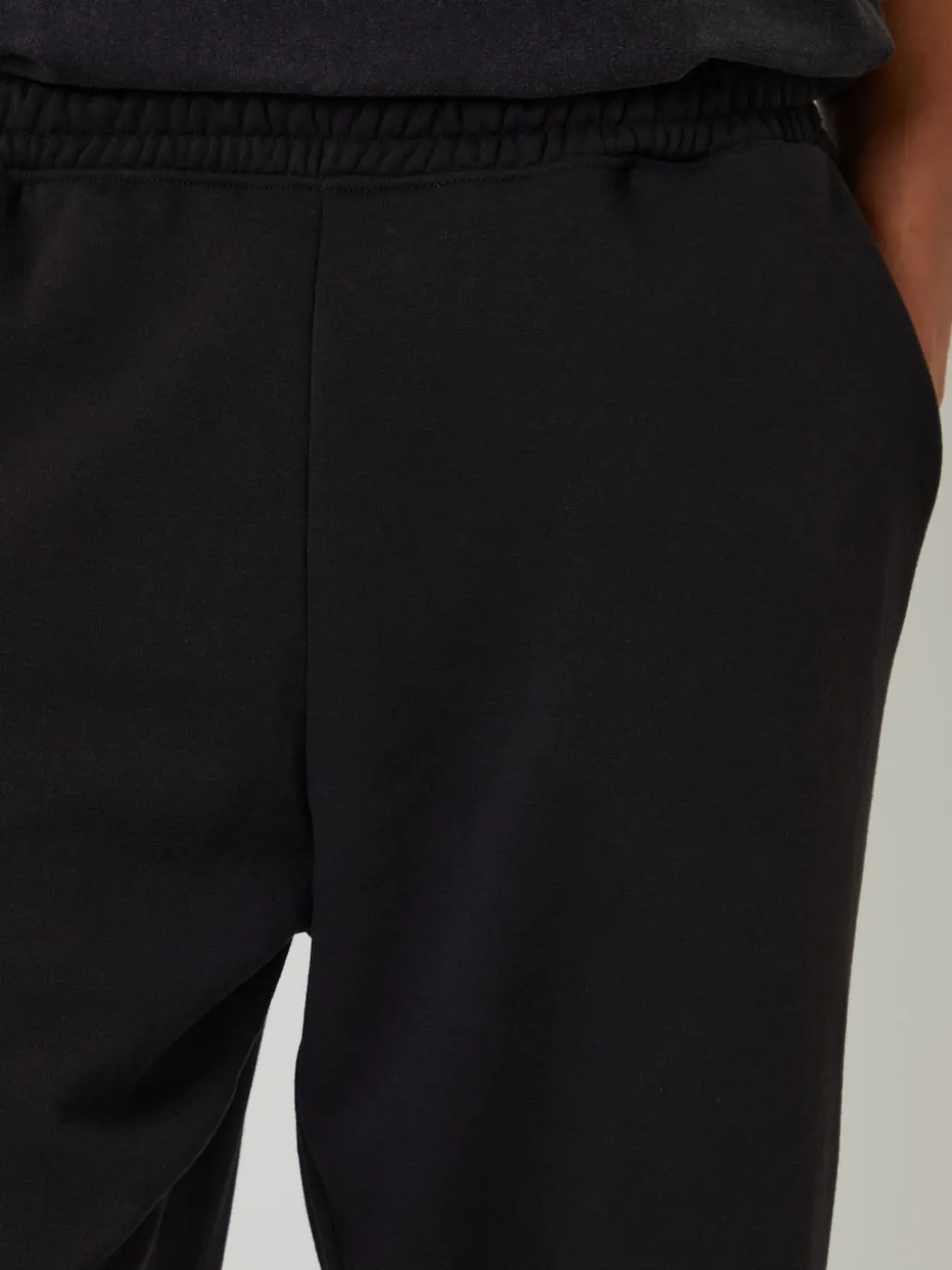 Threadbare Black Relaxed Fit Cuffed Joggers