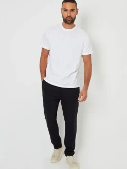 Threadbare Black Straight Leg Joggers
