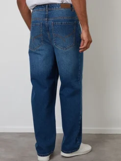 Threadbare Blue Baggy Fit Jeans