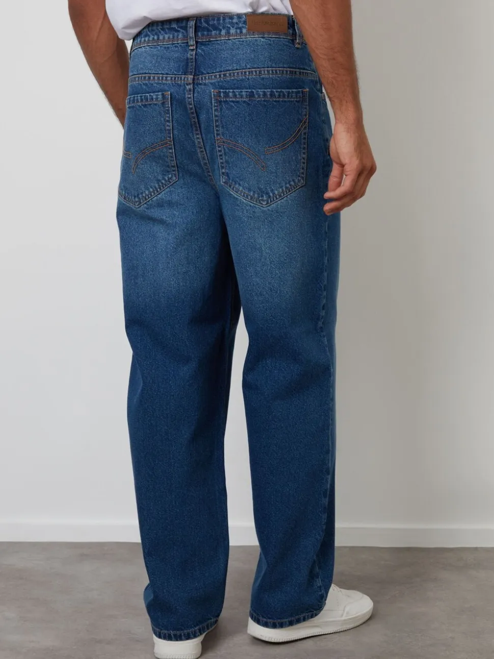 Threadbare Blue Baggy Fit Jeans