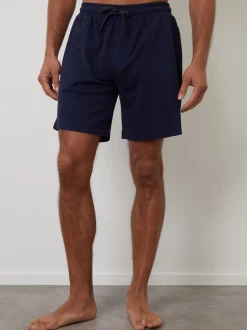 Threadbare Blue Popcorn Textured Lounge 100% Cotton Shorts 3 Pack
