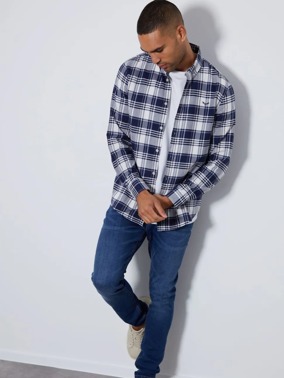 Threadbare Blue Skinny Fit Jeans With Stretch