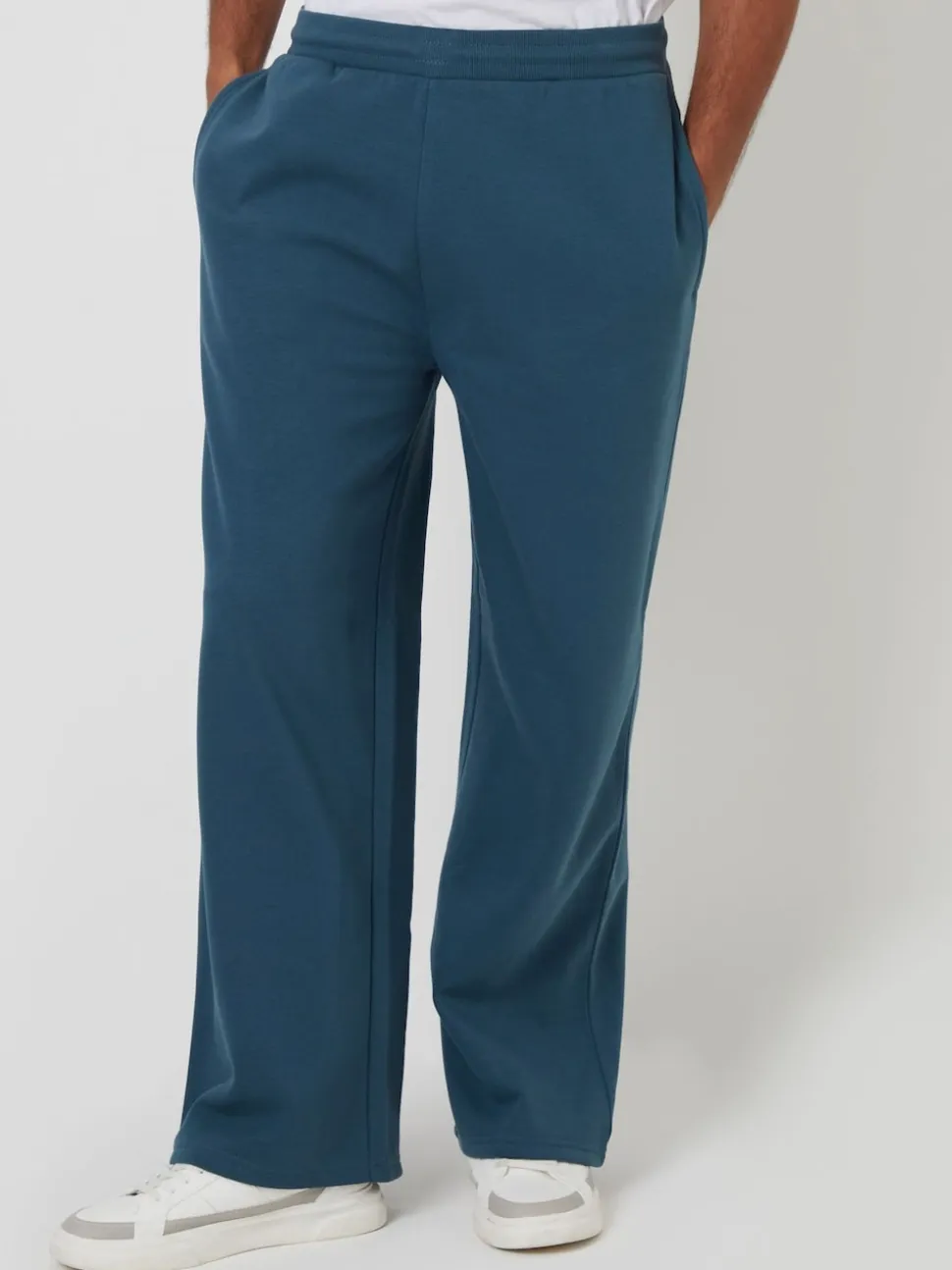 Threadbare Blue Wide Leg Joggers