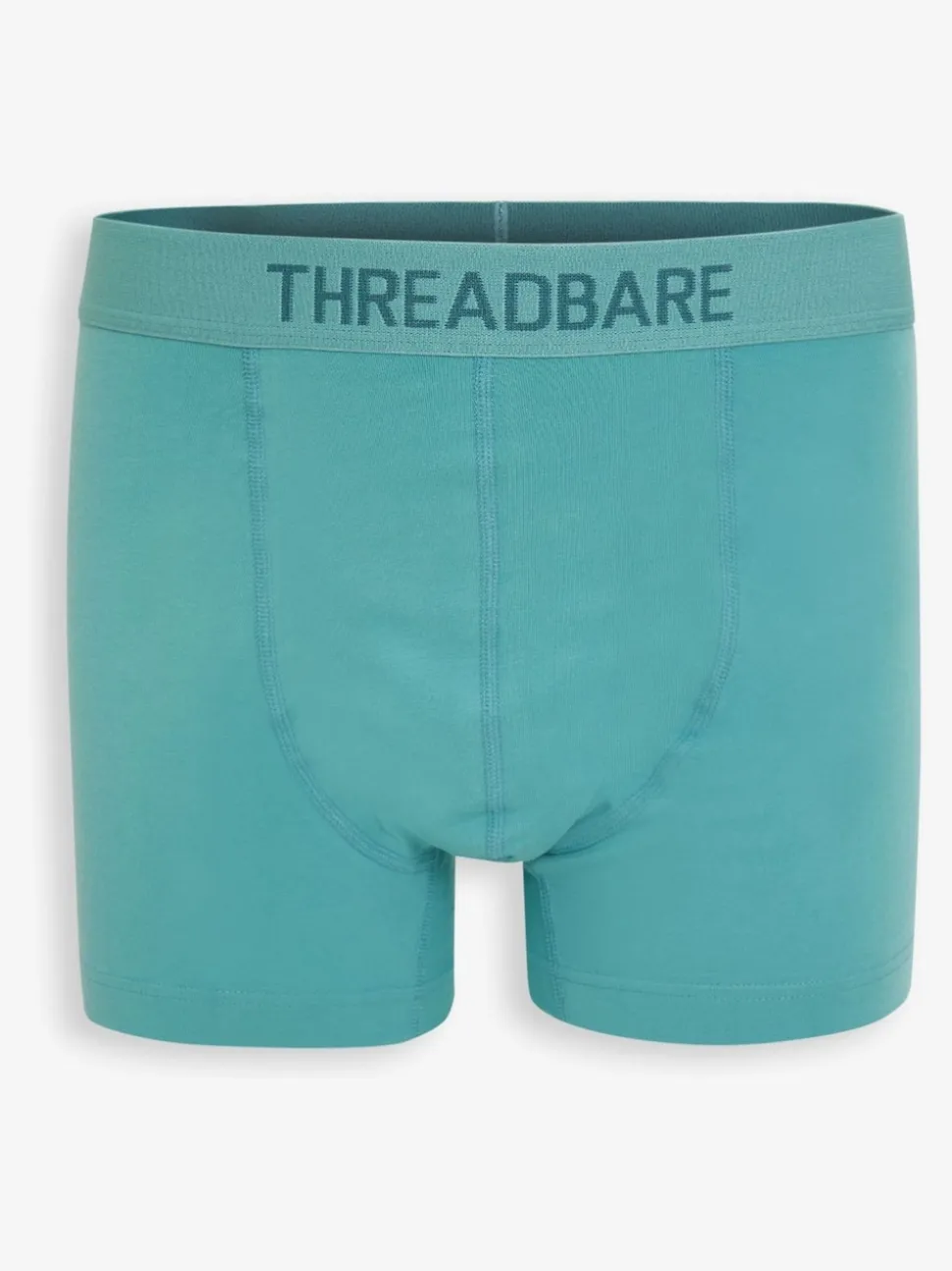 Threadbare Blue/Burgundy Hipster Fit Boxer Shorts 3 Pack