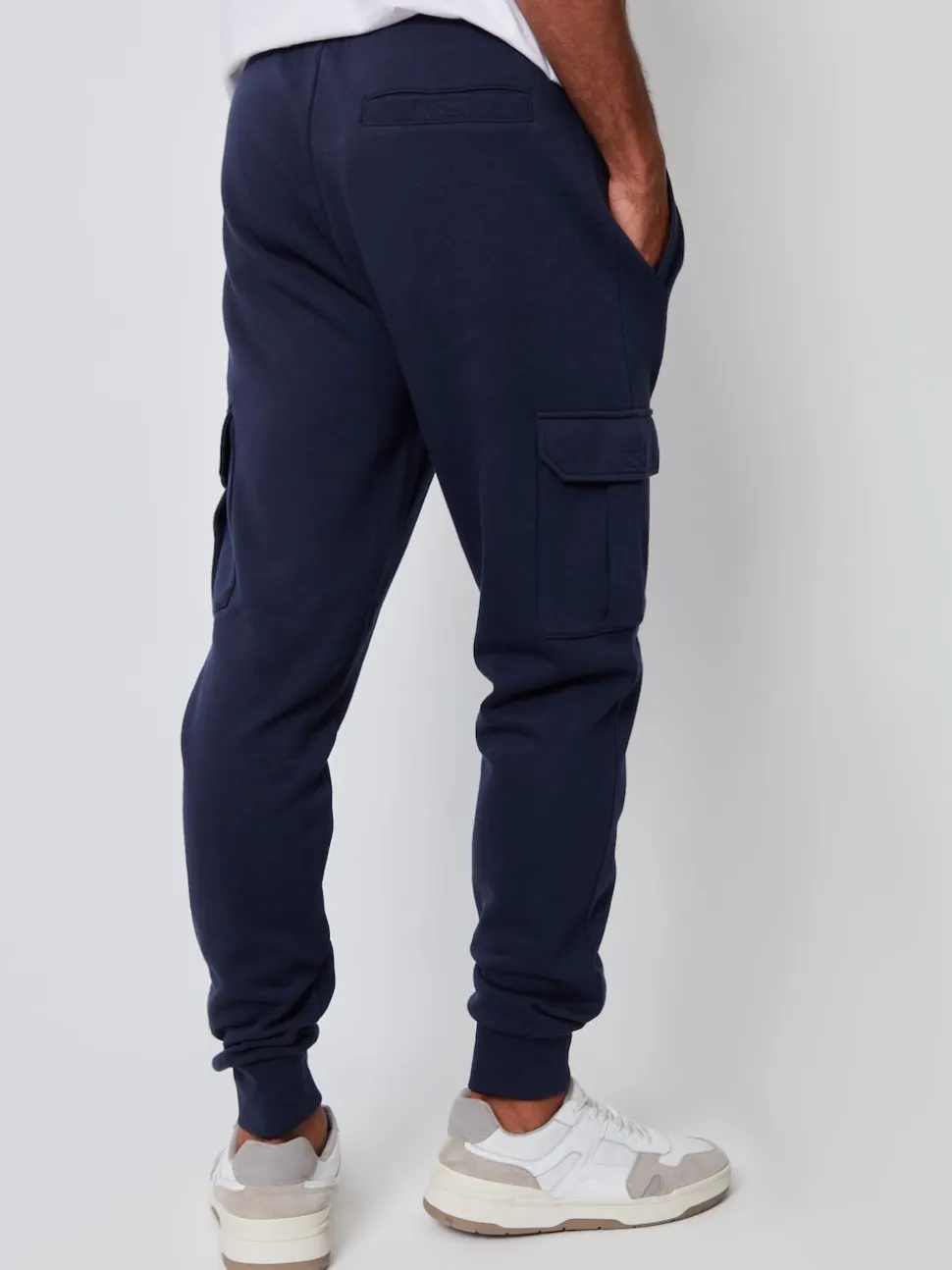 Threadbare Blue/Grey Cargo Style Joggers 2 Pack