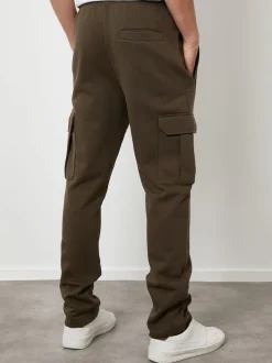 Threadbare Green Cargo Joggers