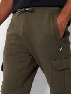 Threadbare Green Cargo Style Joggers