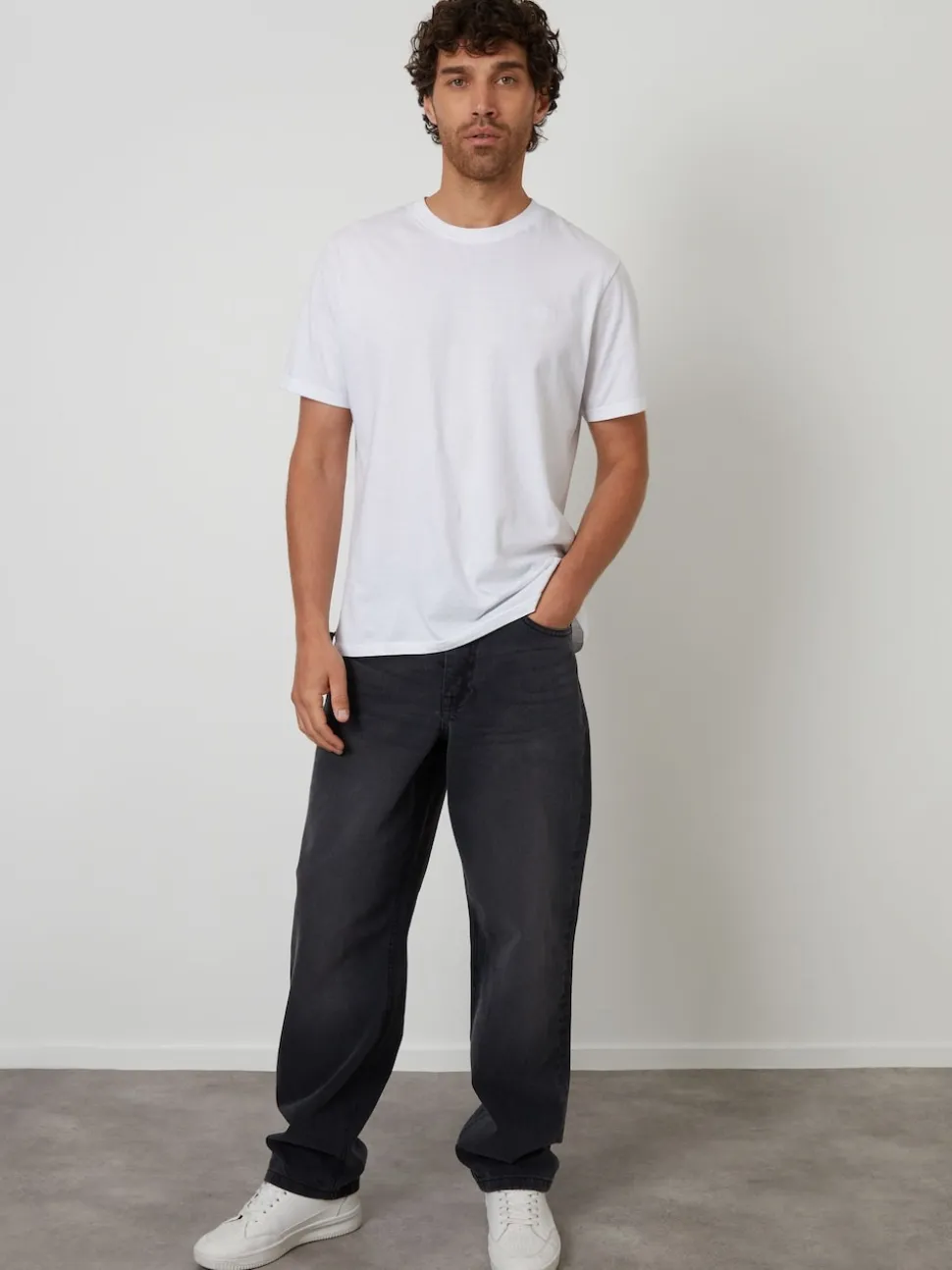Threadbare Grey Loose Fit Jeans