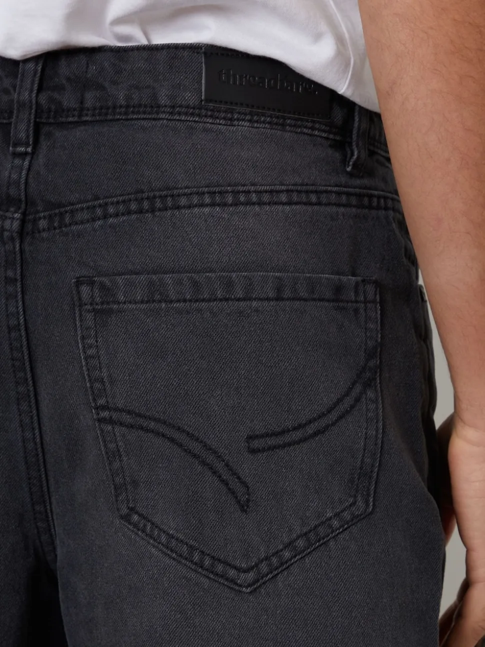 Threadbare Grey Loose Fit Jeans