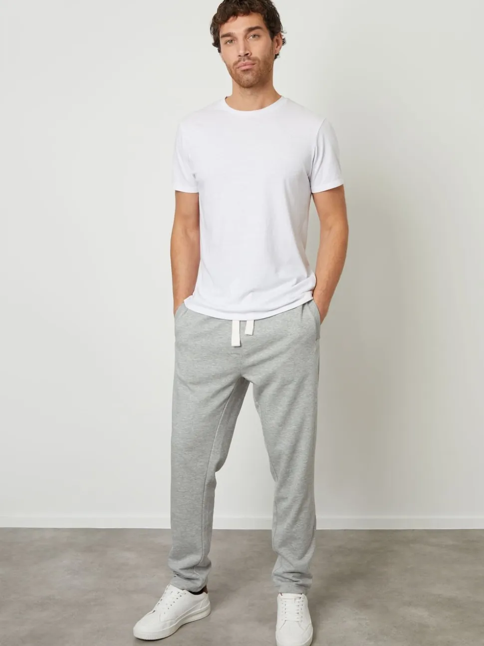Threadbare Grey Straight Leg Joggers