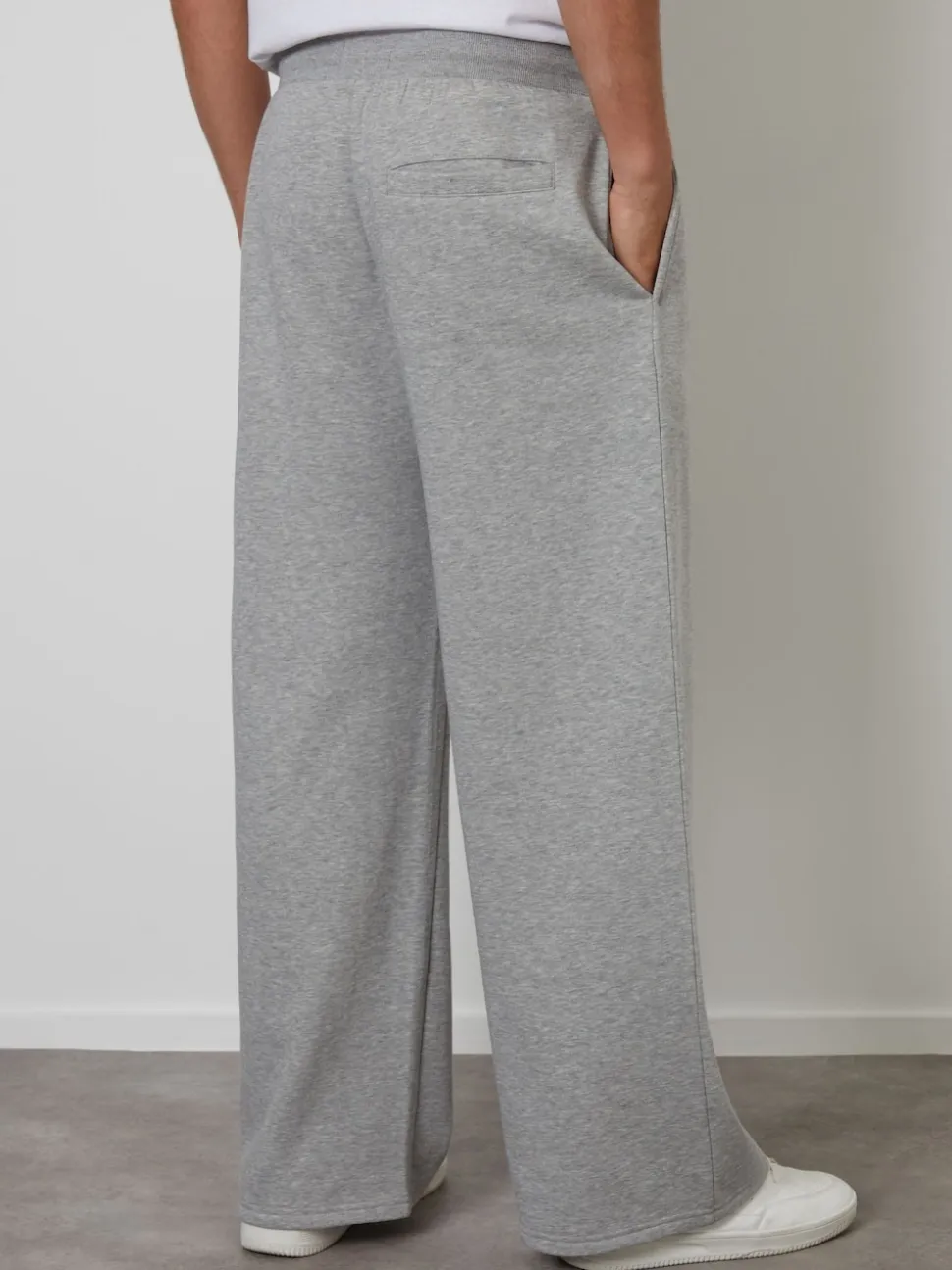 Threadbare Grey Wide Leg Joggers