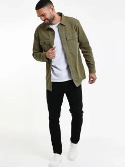Threadbare Khaki Lightweight Jacket
