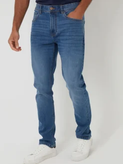 Threadbare Light Wash Slim Fit Jeans With Stretch
