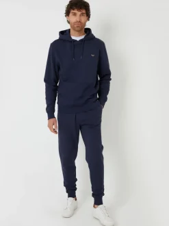 Threadbare Navy Blue Hoodie
