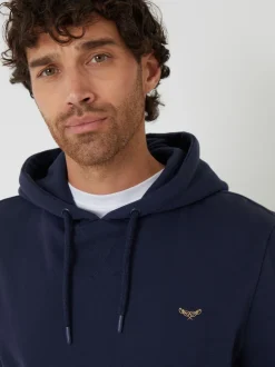 Threadbare Navy Blue Hoodie