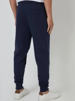Threadbare Navy Cotton Blend Joggers