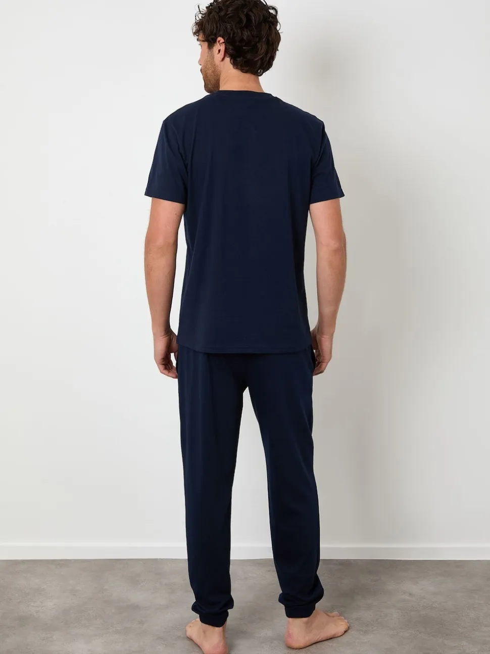 Threadbare Navy Pyjamas Set