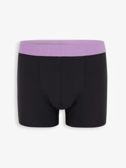 Threadbare Red/Blue/Purple Hipster Fit Boxer Shorts (5 Pack)