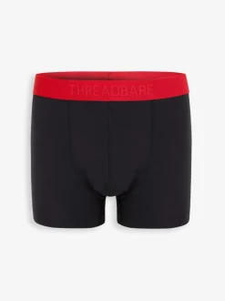 Threadbare Red/Blue/Purple Hipster Fit Boxer Shorts (5 Pack)