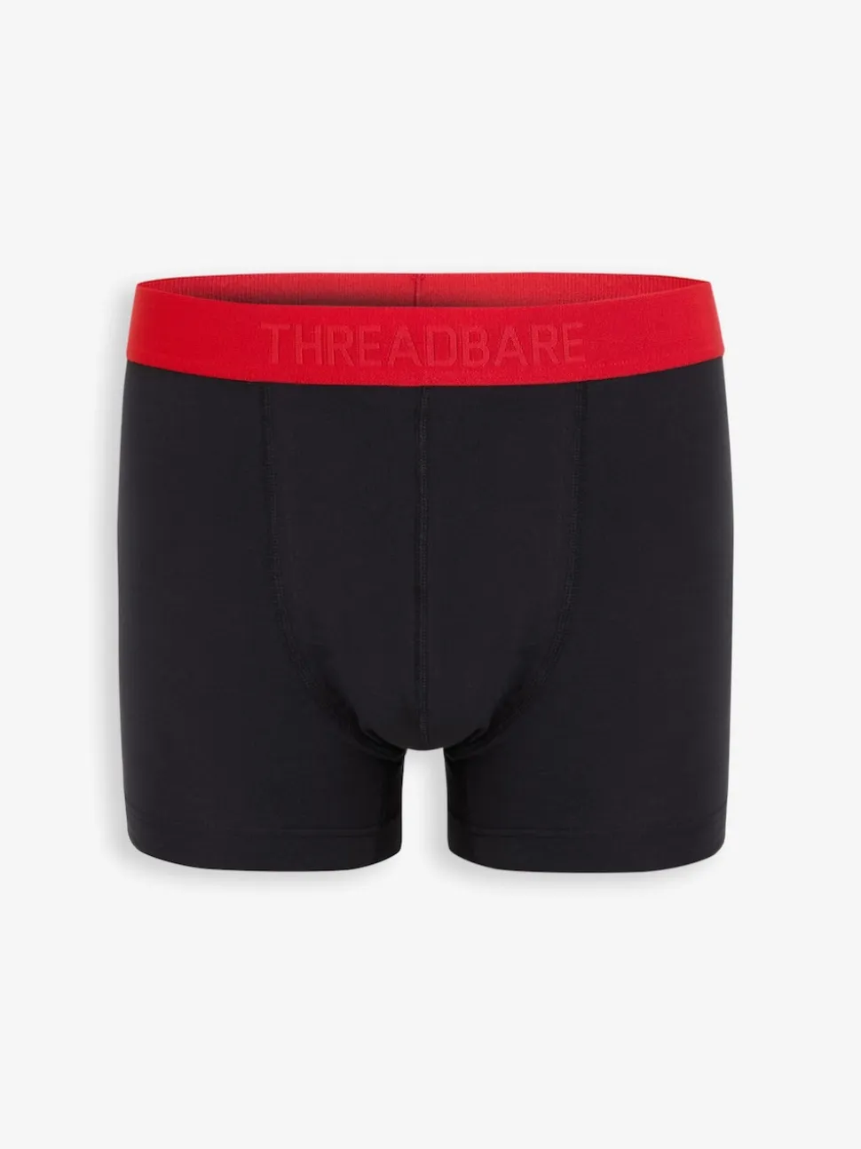 Threadbare Red/Blue/Purple Hipster Fit Boxer Shorts (5 Pack)