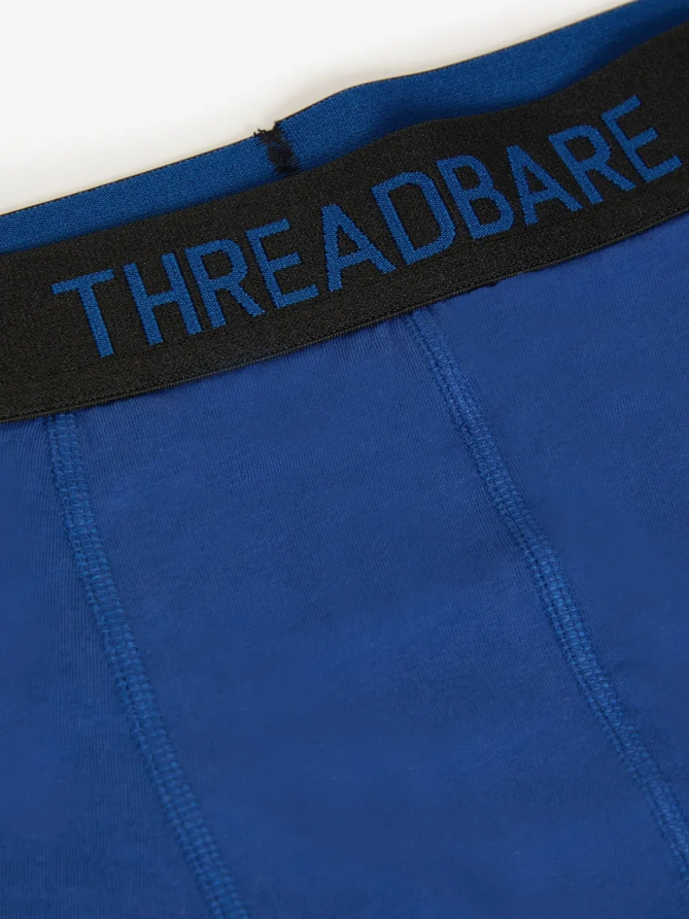 Threadbare Red/Blue/Yellow Hipster Fit Boxer Shorts (5 Pack)