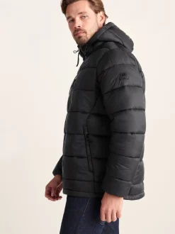 Tog 24 Black Maloney Hooded Padded Jacket
