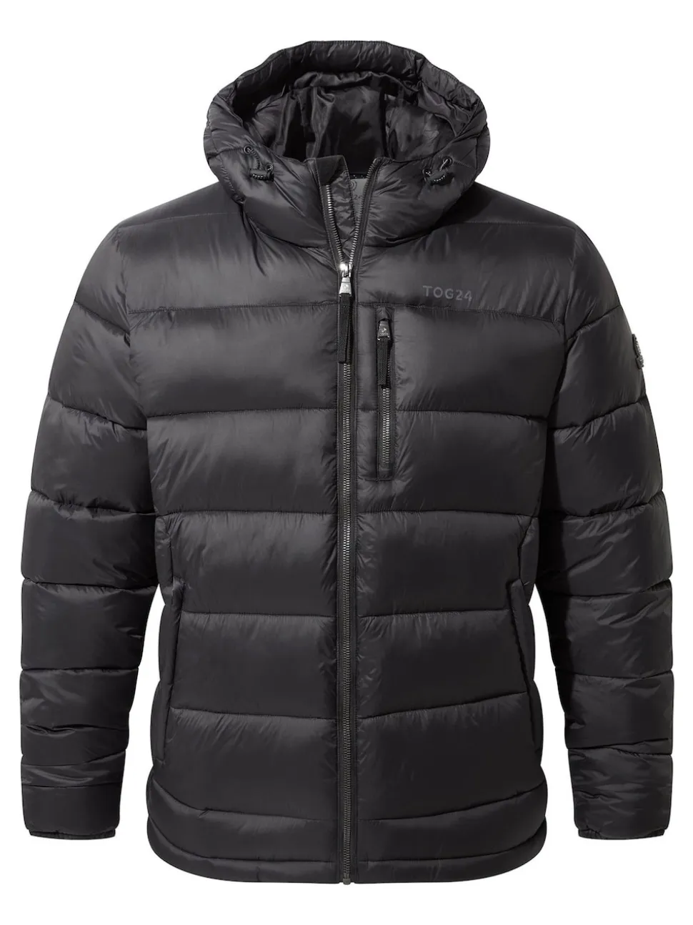 Tog 24 Black Maloney Hooded Padded Jacket