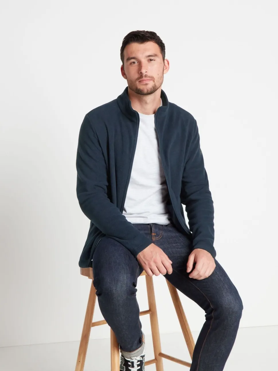 Tog 24 Blue Mens Revive Fleece Black Jacket