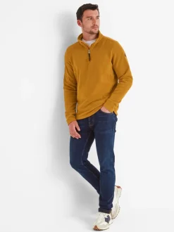 Tog 24 Brown Revive Quarter Zip Fleece