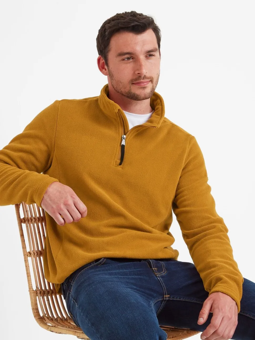 Tog 24 Brown Revive Quarter Zip Fleece