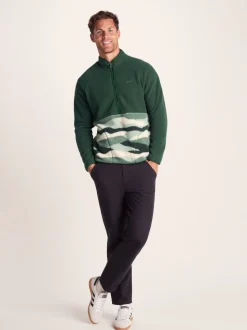 Tog 24 Green Mens Flaxley Sherpa Fleece