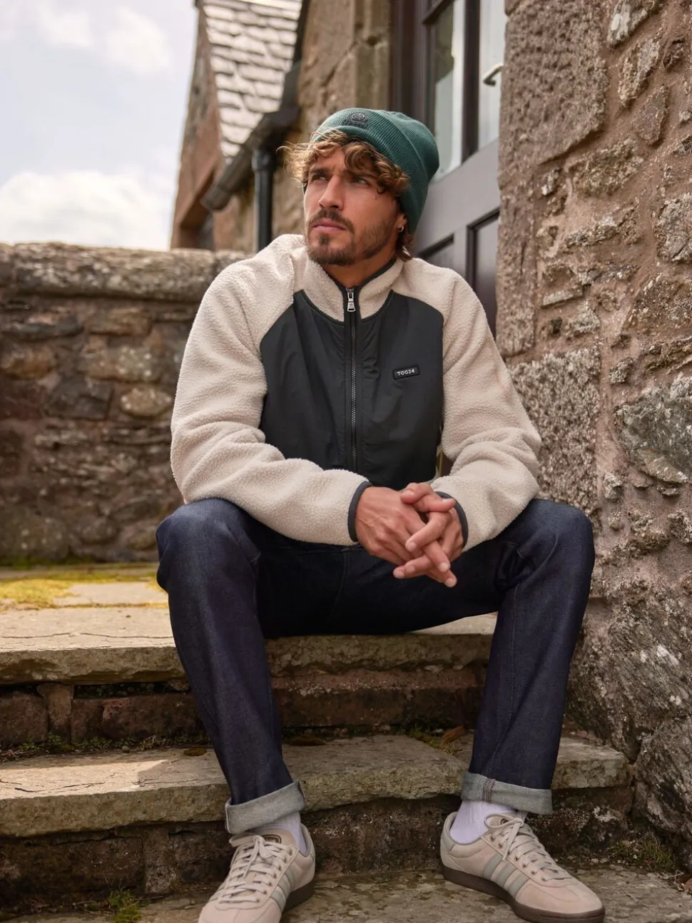 Tog 24 Grey Mens Eldon Sherpa Fleece