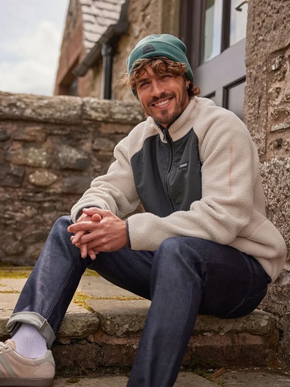 Tog 24 Grey Mens Eldon Sherpa Fleece