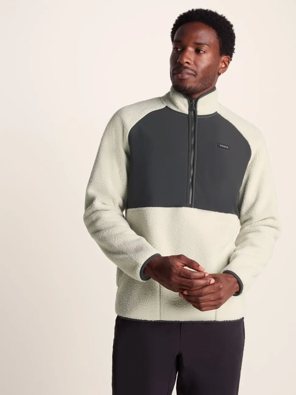 Tog 24 Grey Mens Eldon Sherpa Fleece