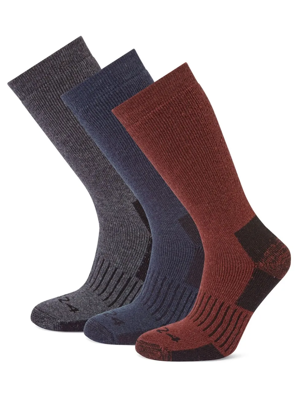 Tog 24 Grey Villach Trek Socks 3 Pack