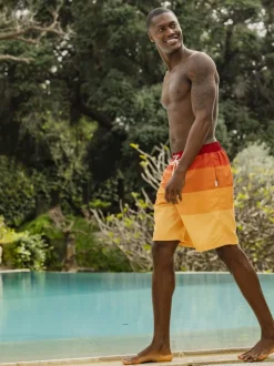 Tog 24 Orange Felix Swimming Swim Shorts