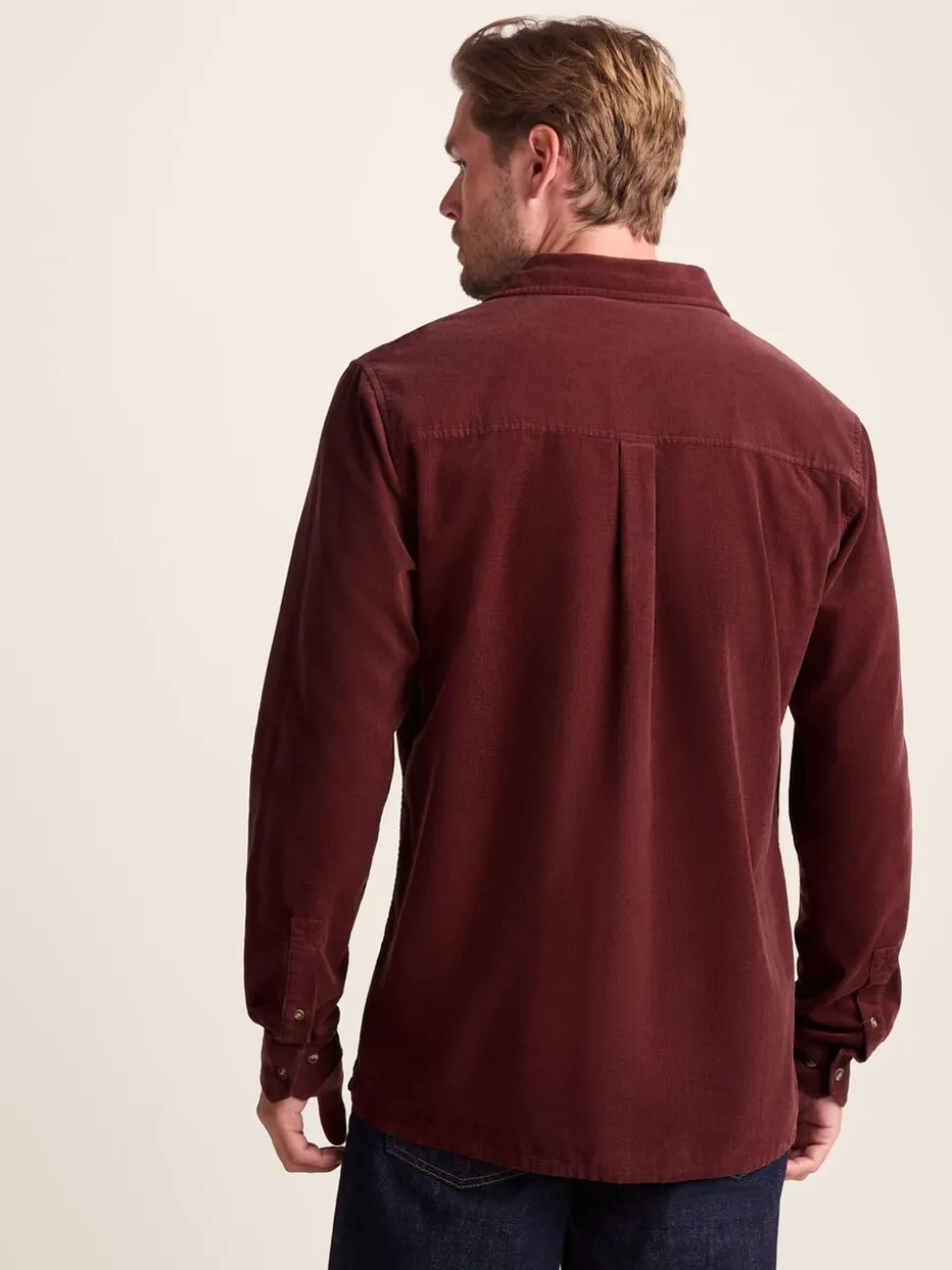 Tog 24 Red Mens Lenny Long Sleeve Shirt