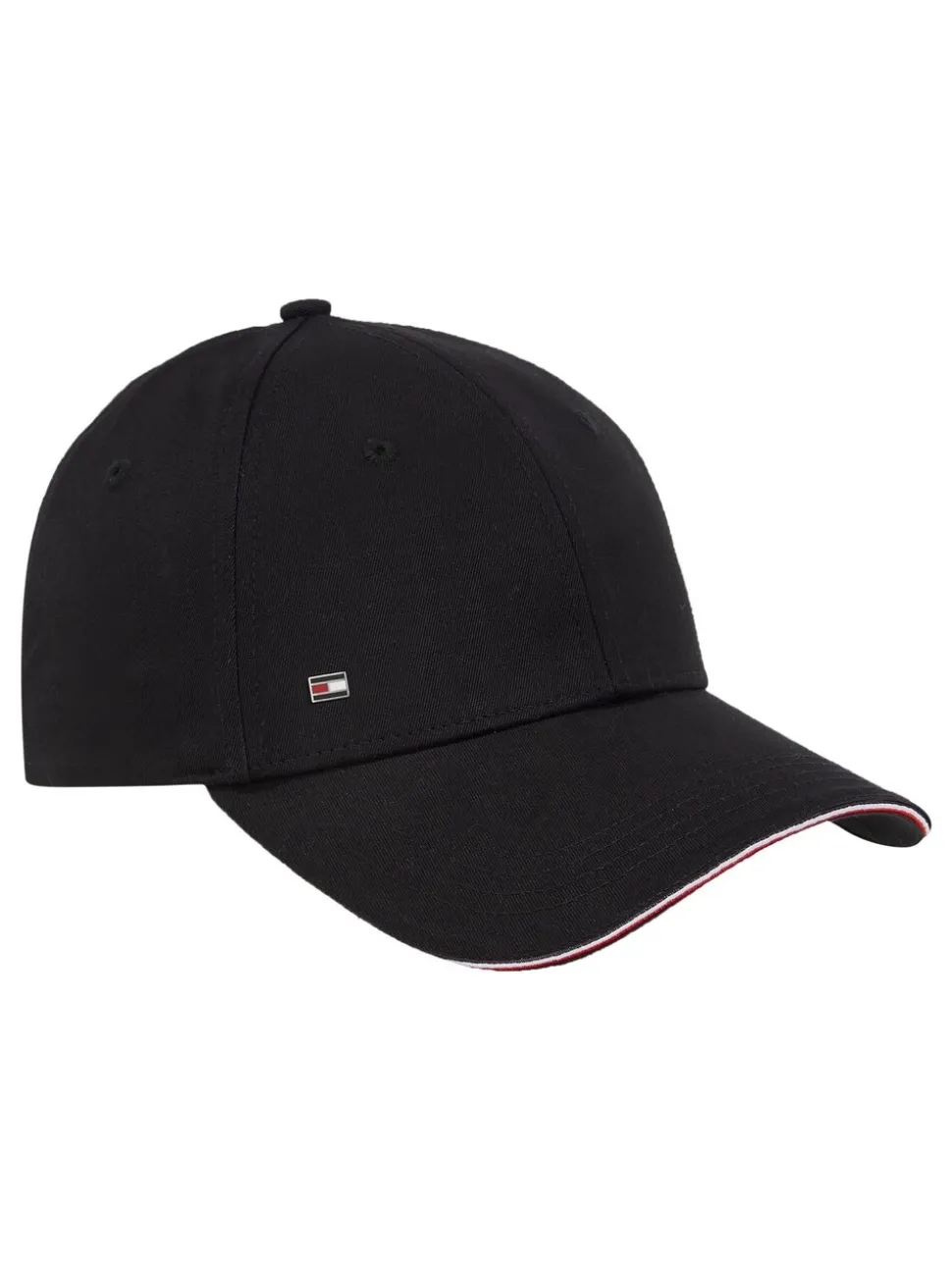 Tommy Hilfiger Black Corporate Panel Cap