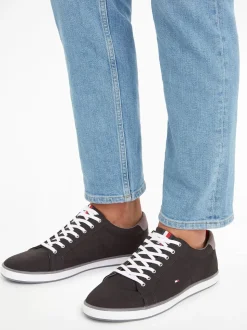 Tommy Hilfiger Black Essential Harlow Trainers