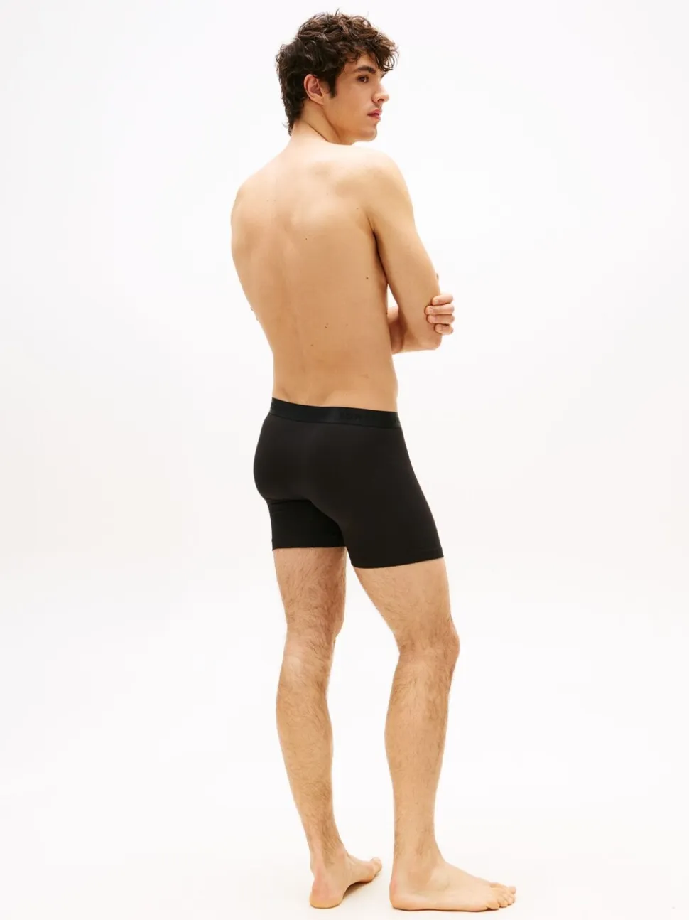 Tommy Hilfiger Black Everyday Luxe Boxer Briefs 3 Pack