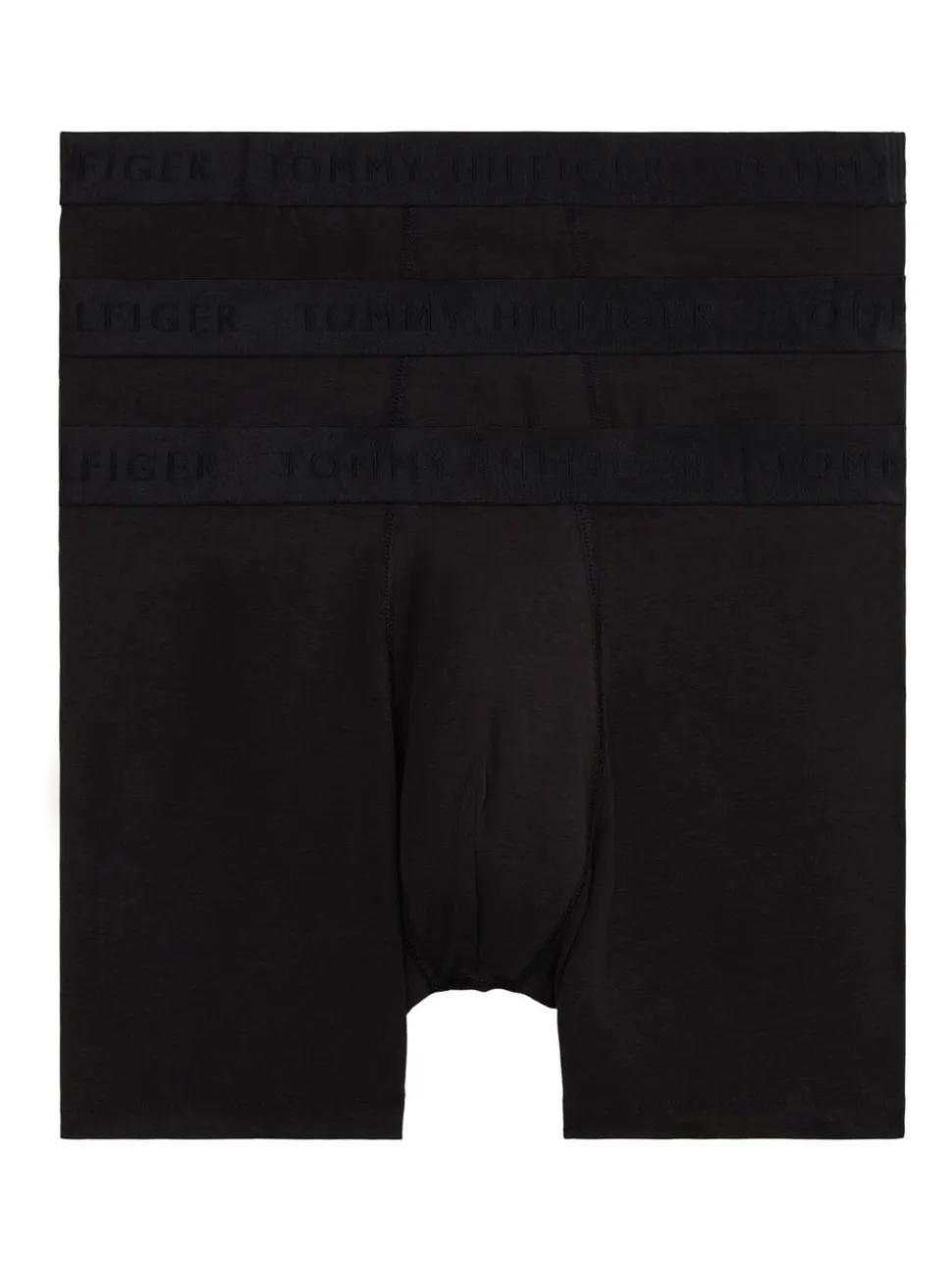 Tommy Hilfiger Black Everyday Luxe Boxer Briefs 3 Pack