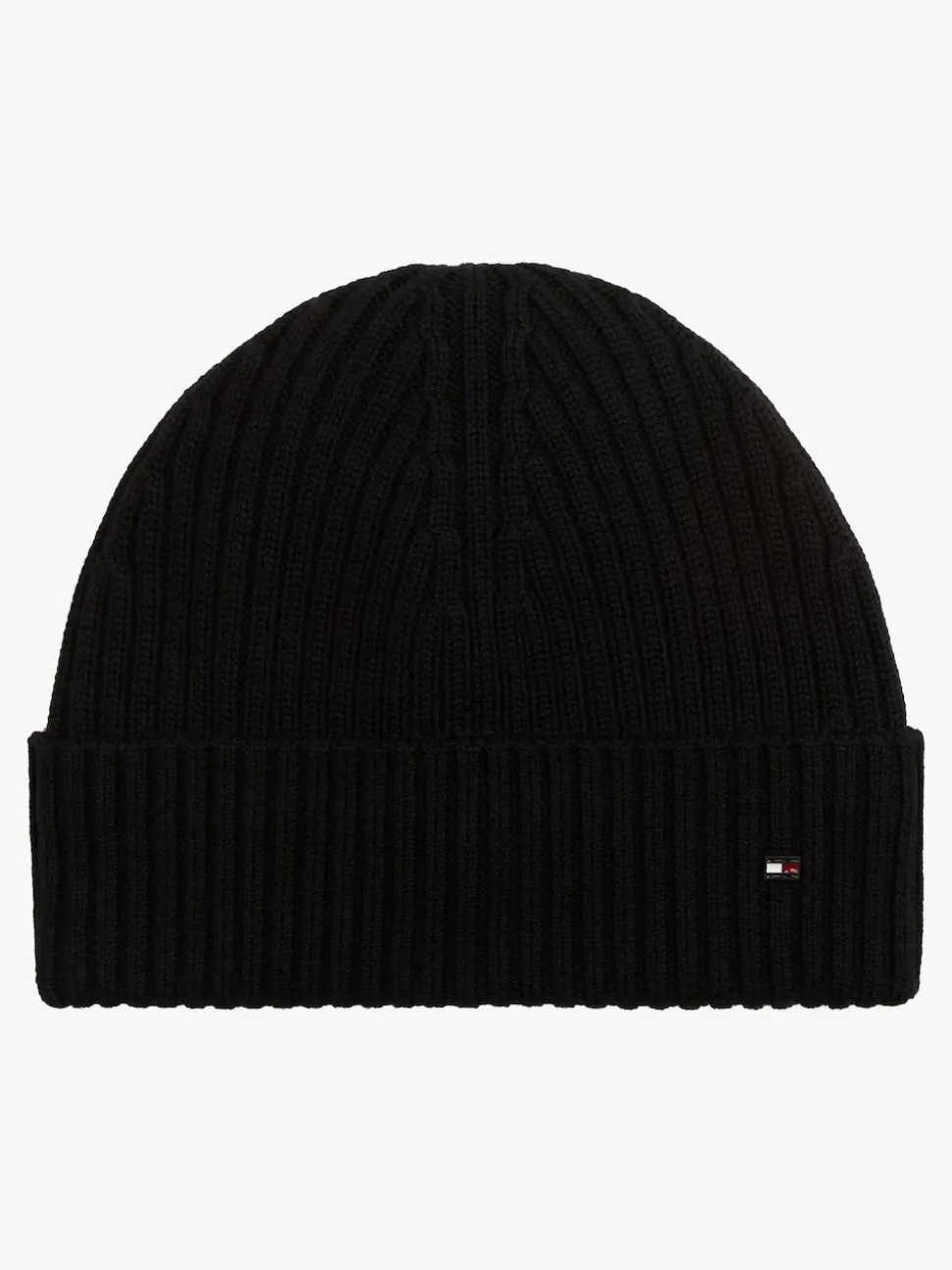 Tommy Hilfiger Black Flag Pure Wool Beanie