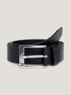 Tommy Hilfiger Black Leather Aly Belt